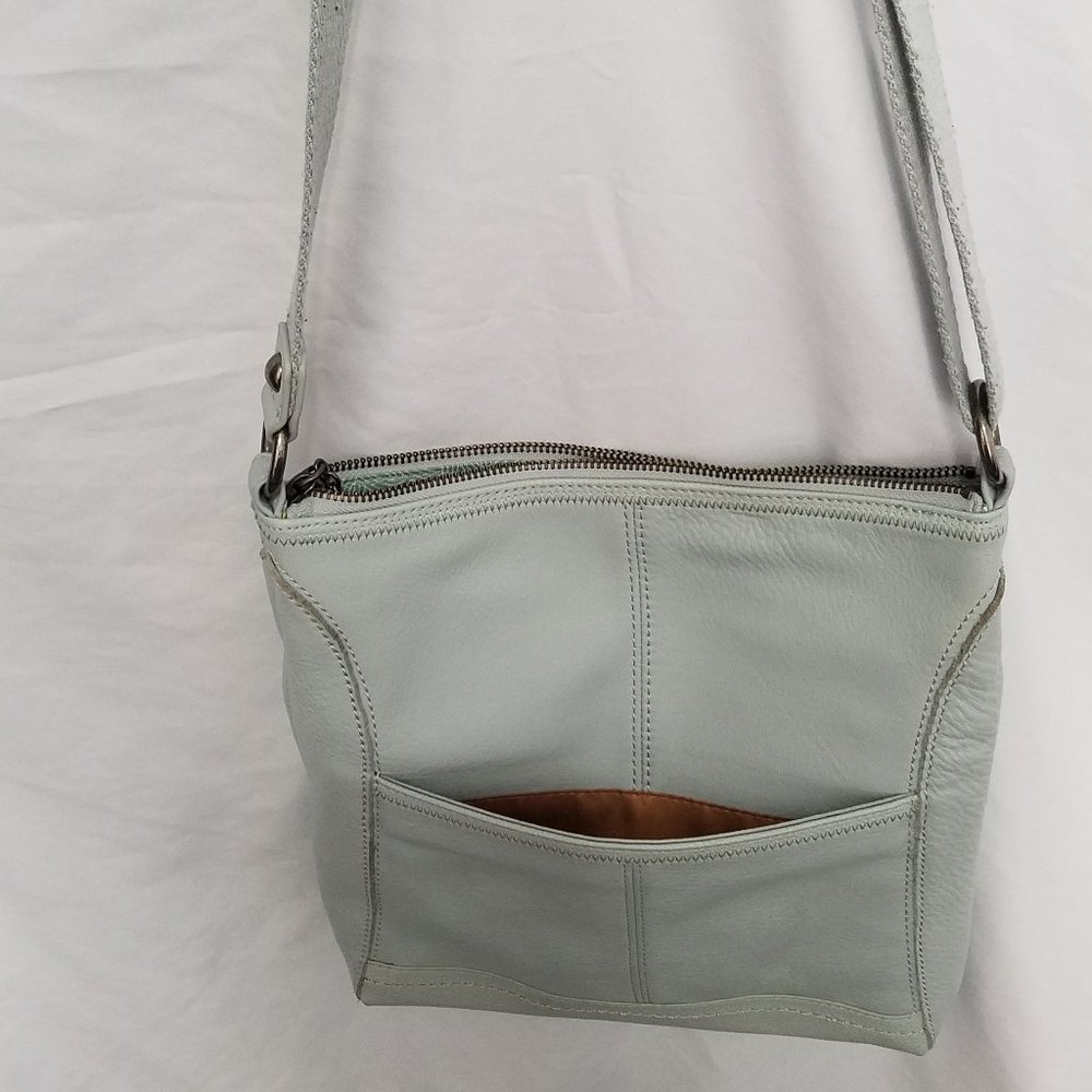 The SAK Crossbody, light pale blue bag - Picture 4 of 9